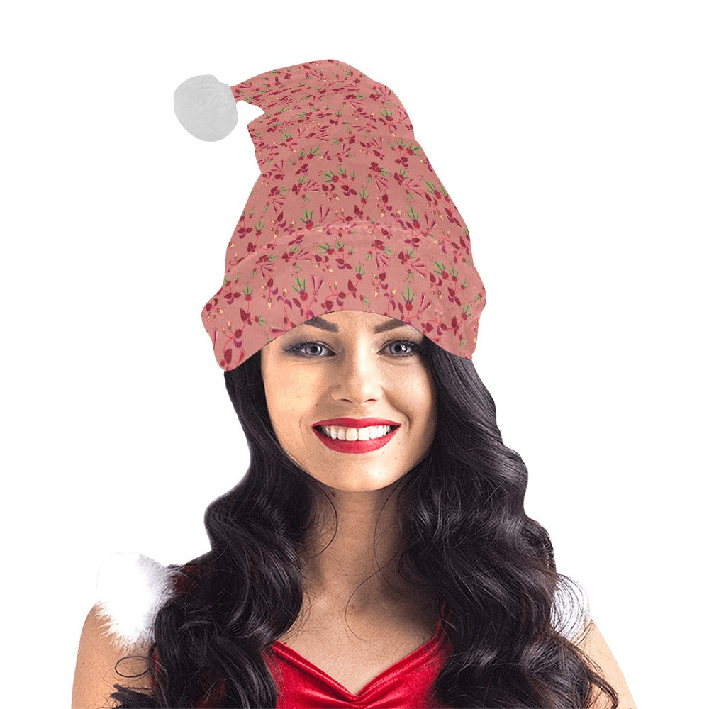 Swift Floral Peach Rouge Remix Santa Hat