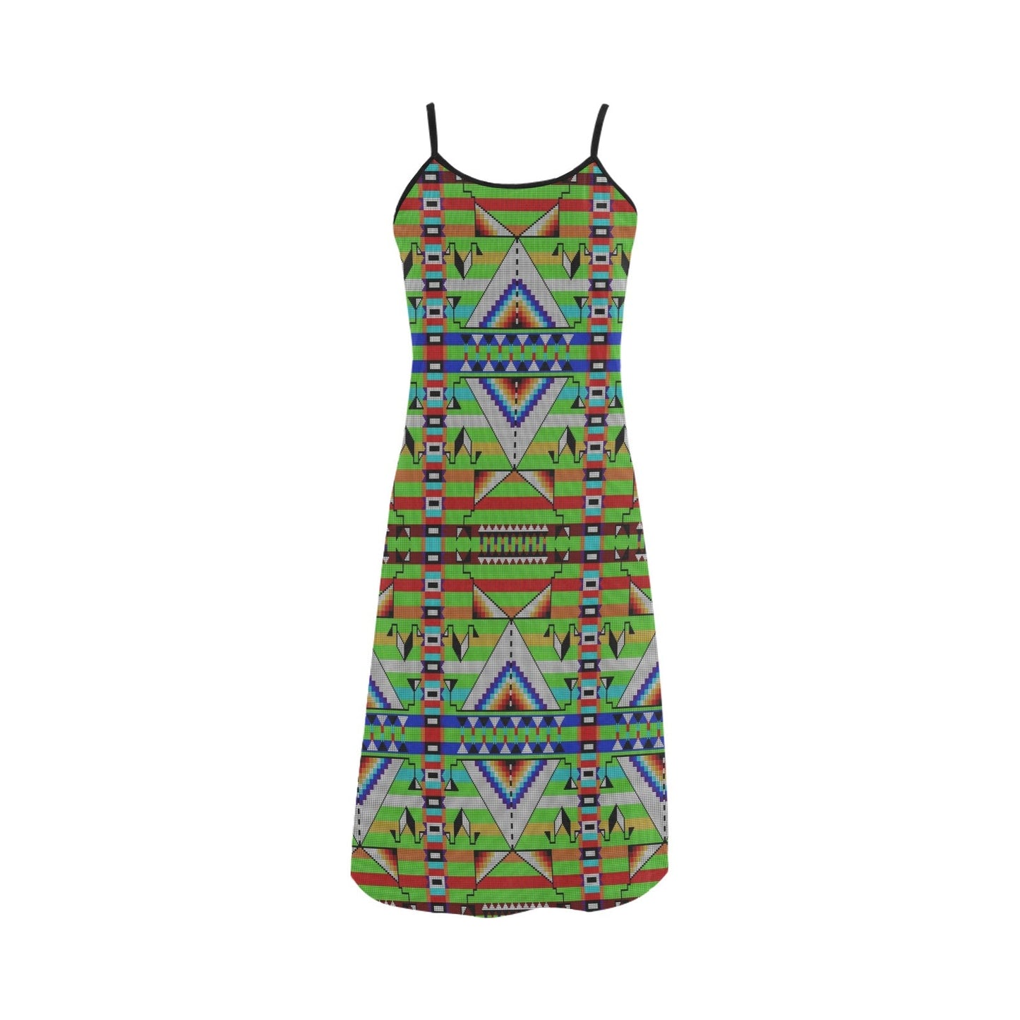 Medicine Blessing Lime Green Alcestis Slip Dress