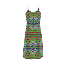 Load image into Gallery viewer, Medicine Blessing Lime Green Alcestis Slip Dress
