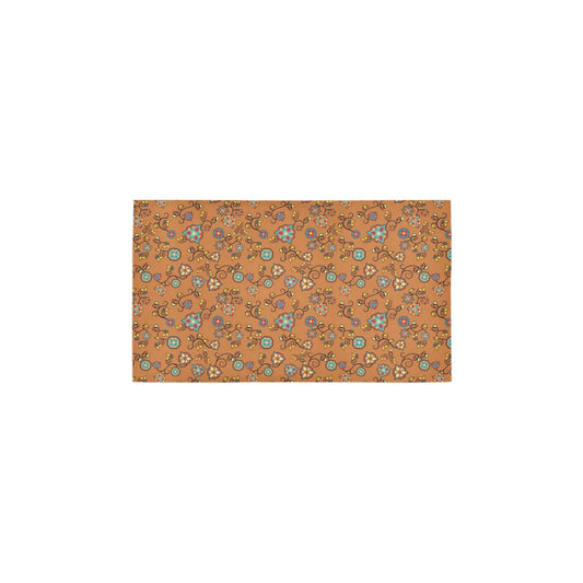 Fire Bloom Light Bath Rug 16''x 28''