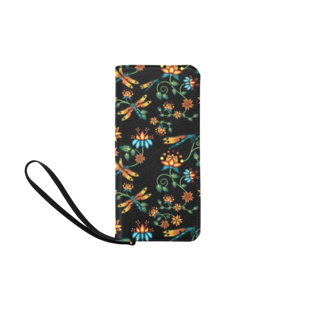 Dragon Lily Noir Clutch