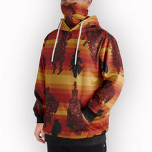 Load image into Gallery viewer, Dancers Brown Hoodie with Face Cover 49 Dzine 
