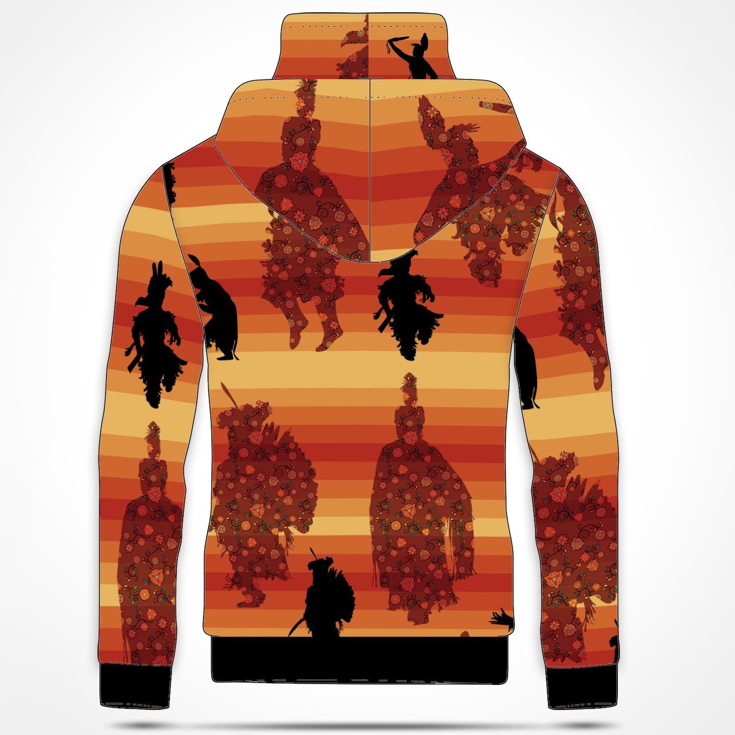 Dancers Brown Hoodie with Face Cover 49 Dzine 