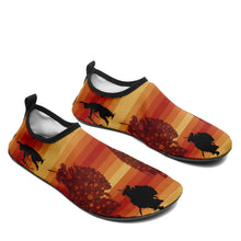 Load image into Gallery viewer, Dancers Brown Kid&#39;s Sockamoccs Slip On Shoes Herman 
