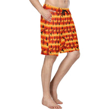 Load image into Gallery viewer, Dancers Brown Men&#39;s All Over Print Casual Shorts (Model L23) short e-joyer 
