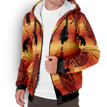 Load image into Gallery viewer, Dancers Brown Sherpa Hoodie hoodie Herman 
