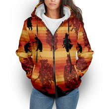 Load image into Gallery viewer, Dancers Brown Sherpa Hoodie hoodie Herman 
