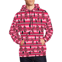 Load image into Gallery viewer, Dancers Floral Amour All Over Print Hoodie for Men (USA Size) (Model H13) All Over Print Hoodie for Men (H13) e-joyer 
