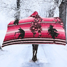 Load image into Gallery viewer, Dancers Floral Amour Hooded Blanket blanket 49 Dzine 
