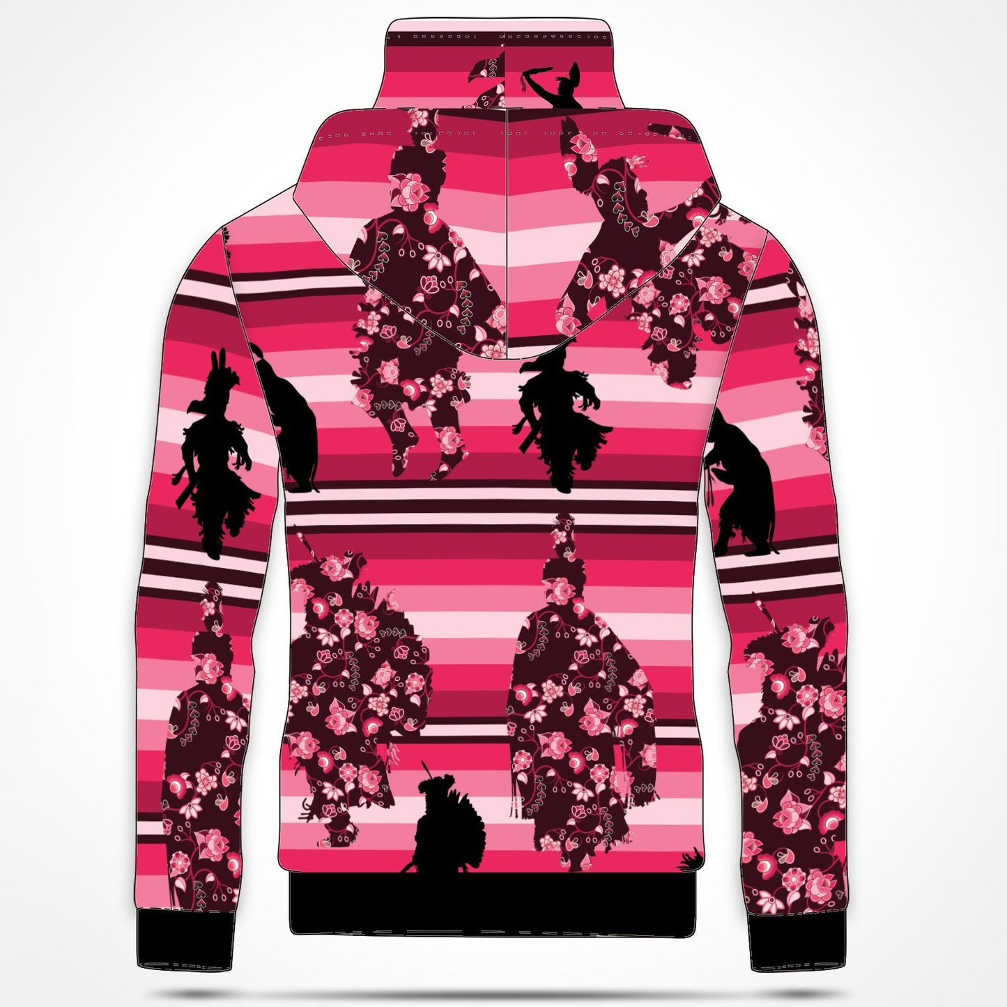 Dancers Floral Amour Hoodie with Face Cover 49 Dzine 