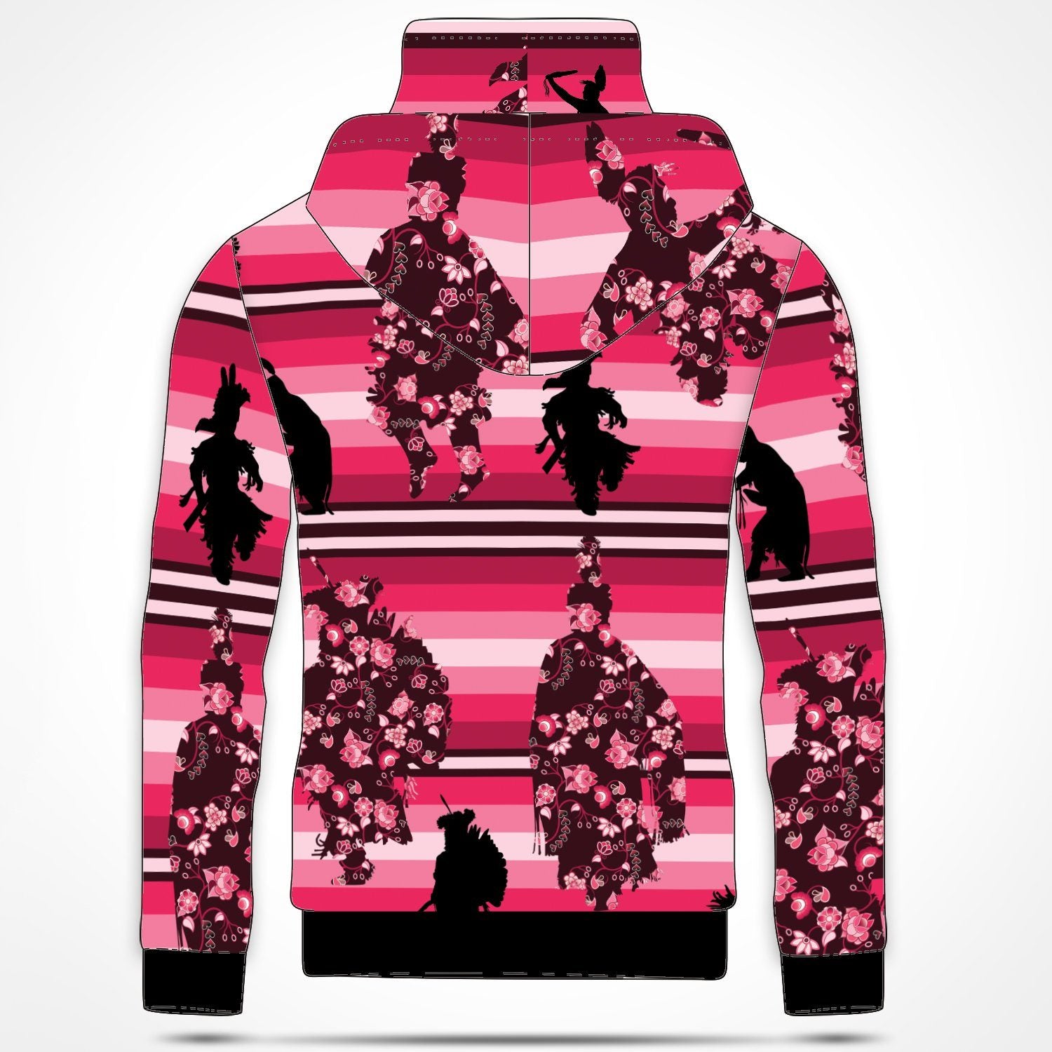 Dancers Floral Amour Hoodie with Face Cover 49 Dzine 