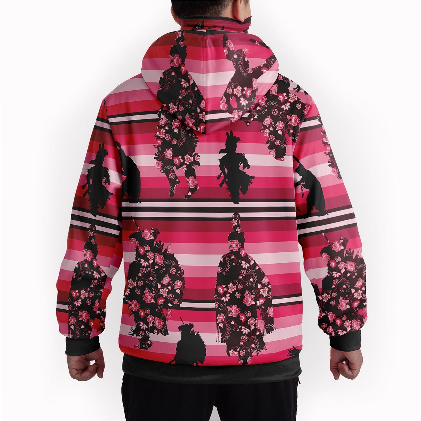 Dancers Floral Amour Hoodie with Face Cover 49 Dzine 