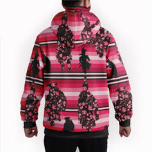 Load image into Gallery viewer, Dancers Floral Amour Hoodie with Face Cover 49 Dzine 
