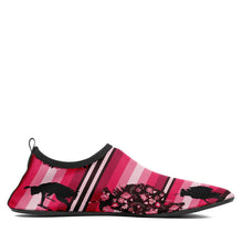 Load image into Gallery viewer, Dancers Floral Amour Kid&#39;s Sockamoccs Slip On Shoes Herman 
