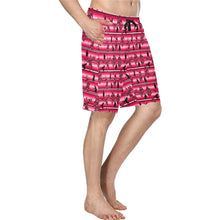 Load image into Gallery viewer, Dancers Floral Amour Men&#39;s All Over Print Casual Shorts (Model L23) short e-joyer 
