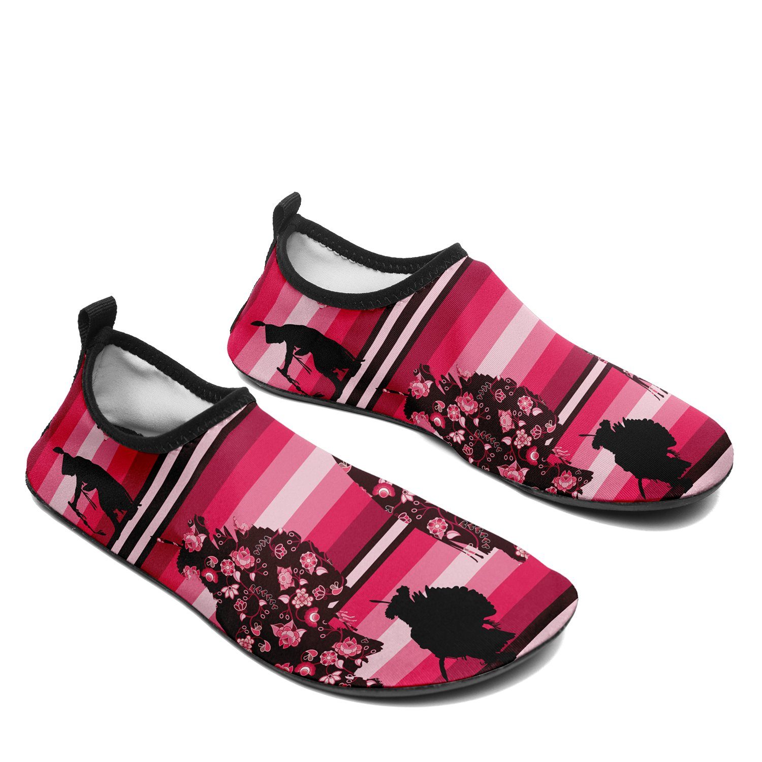 Dancers Floral Amour Sockamoccs Slip On Shoes Herman 