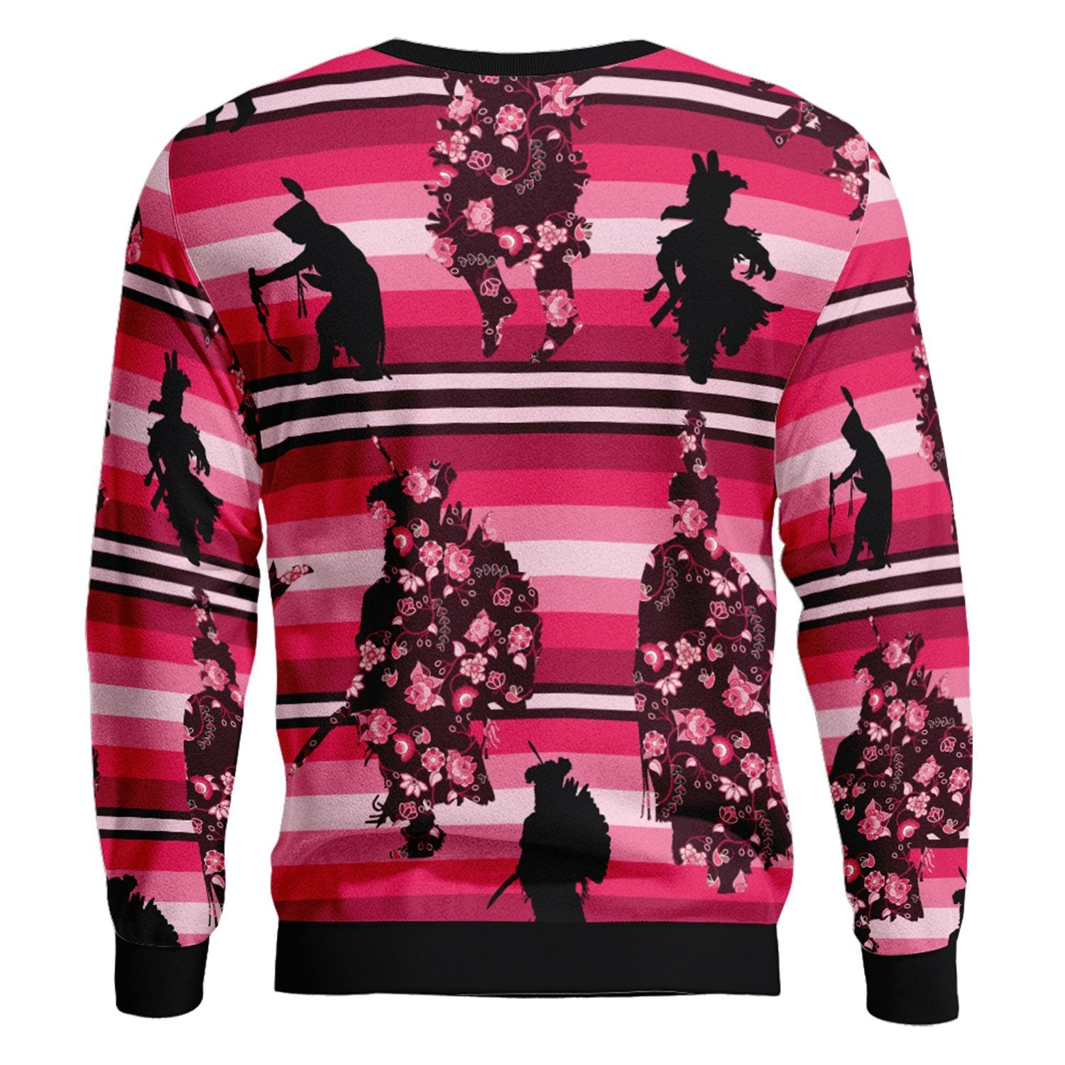 Dancers Floral Amour Unisex Crewneck Long Sleeve Top 49 Dzine 