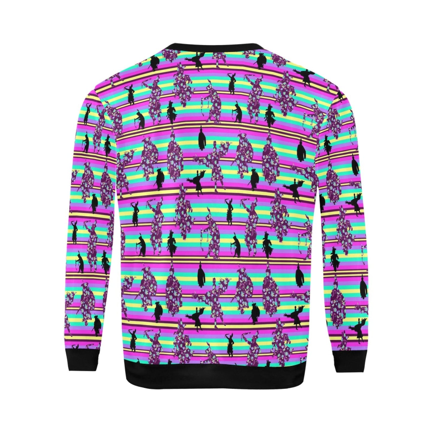 Dancers Floral Contest All Over Print Crewneck Sweatshirt for Men (Model H18) shirt e-joyer 