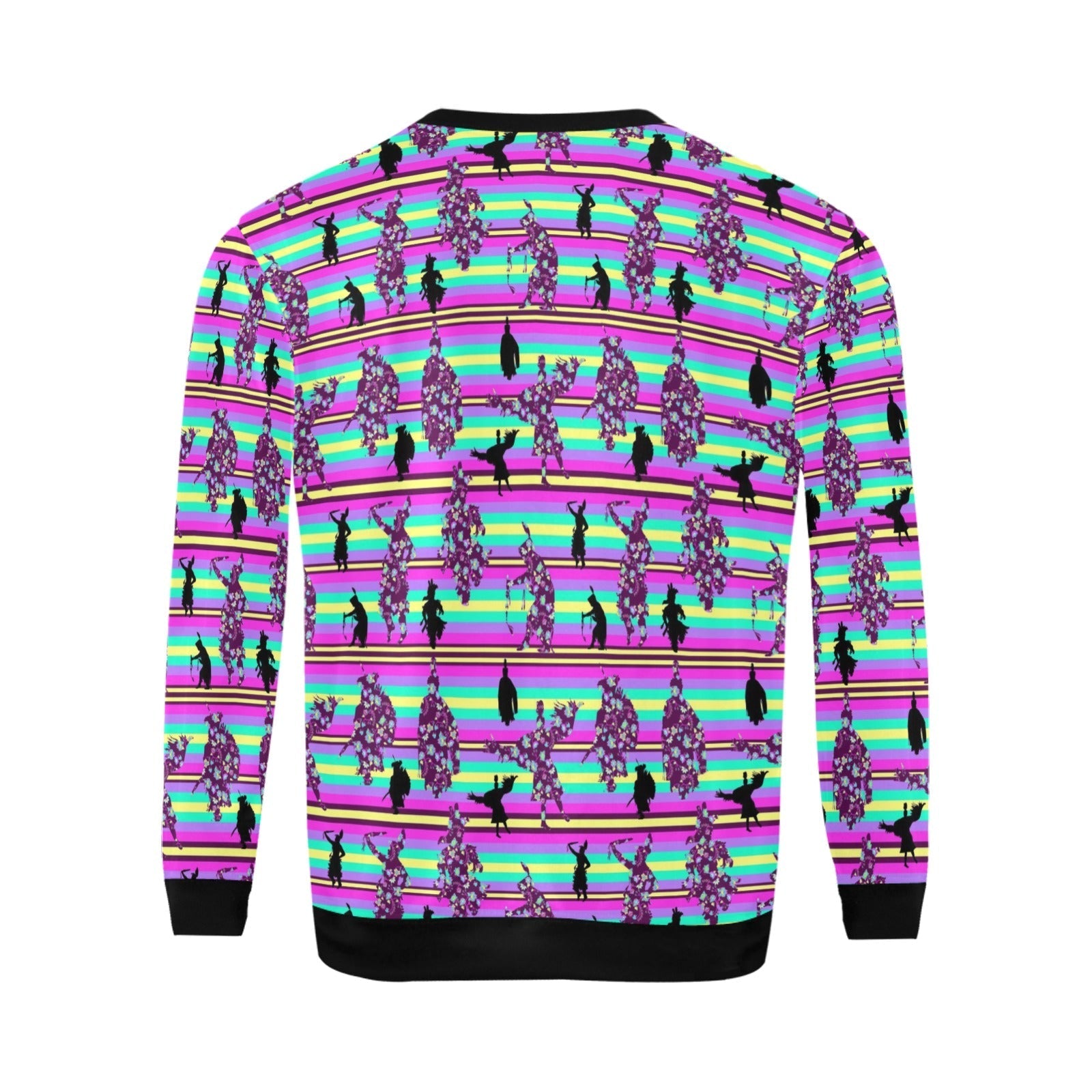 Dancers Floral Contest All Over Print Crewneck Sweatshirt for Men (Model H18) shirt e-joyer 