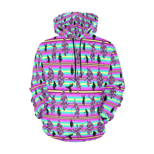 Dancers Floral Contest All Over Print Hoodie for Men (USA Size) (Model H13) All Over Print Hoodie for Men (H13) e-joyer 