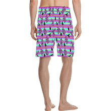 Load image into Gallery viewer, Dancers Floral Contest Men&#39;s All Over Print Casual Shorts (Model L23) short e-joyer 
