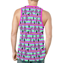 Load image into Gallery viewer, Dancers Floral Contest New All Over Print Tank Top for Men (Model T46) tank top e-joyer 
