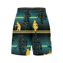 Load image into Gallery viewer, Dancers Inspire Green Kid&#39;s Basketball Shorts 49 Dzine 
