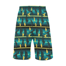 Load image into Gallery viewer, Dancers Inspire Green Men&#39;s All Over Print Casual Shorts (Model L23) short e-joyer 
