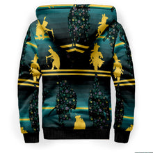 Load image into Gallery viewer, Dancers Inspire Green Sherpa Hoodie hoodie Herman 
