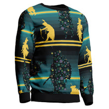 Load image into Gallery viewer, Dancers Inspire Green Unisex Crewneck Long Sleeve Top 49 Dzine 
