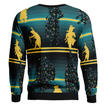 Load image into Gallery viewer, Dancers Inspire Green Unisex Crewneck Long Sleeve Top 49 Dzine 
