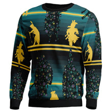 Load image into Gallery viewer, Dancers Inspire Green Unisex Crewneck Long Sleeve Top 49 Dzine 
