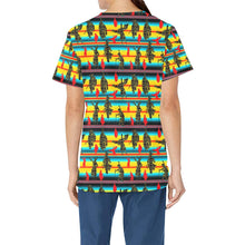 Load image into Gallery viewer, Dancers Midnight Special All Over Print Scrub Top Scrub Top e-joyer 
