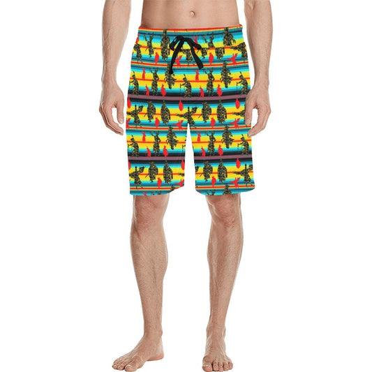 Dancers Midnight Special Men's All Over Print Casual Shorts (Model L23) short e-joyer 