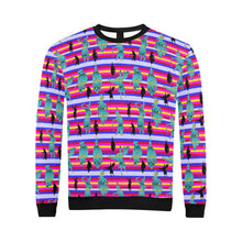 Load image into Gallery viewer, Dancers Sky Dance All Over Print Crewneck Sweatshirt for Men (Model H18) shirt e-joyer 
