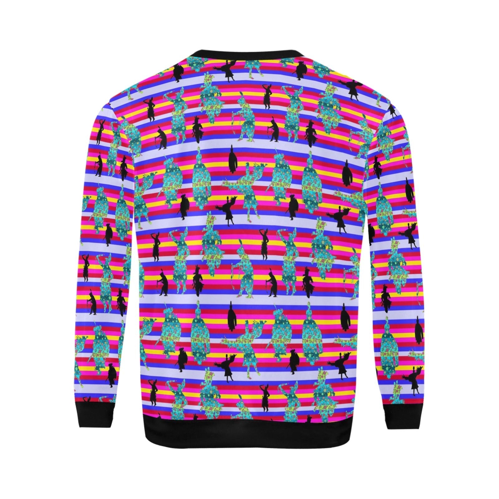 Dancers Sky Dance All Over Print Crewneck Sweatshirt for Men (Model H18) shirt e-joyer 