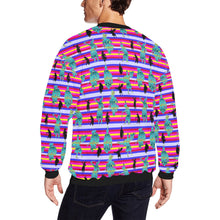 Load image into Gallery viewer, Dancers Sky Dance All Over Print Crewneck Sweatshirt for Men (Model H18) shirt e-joyer 
