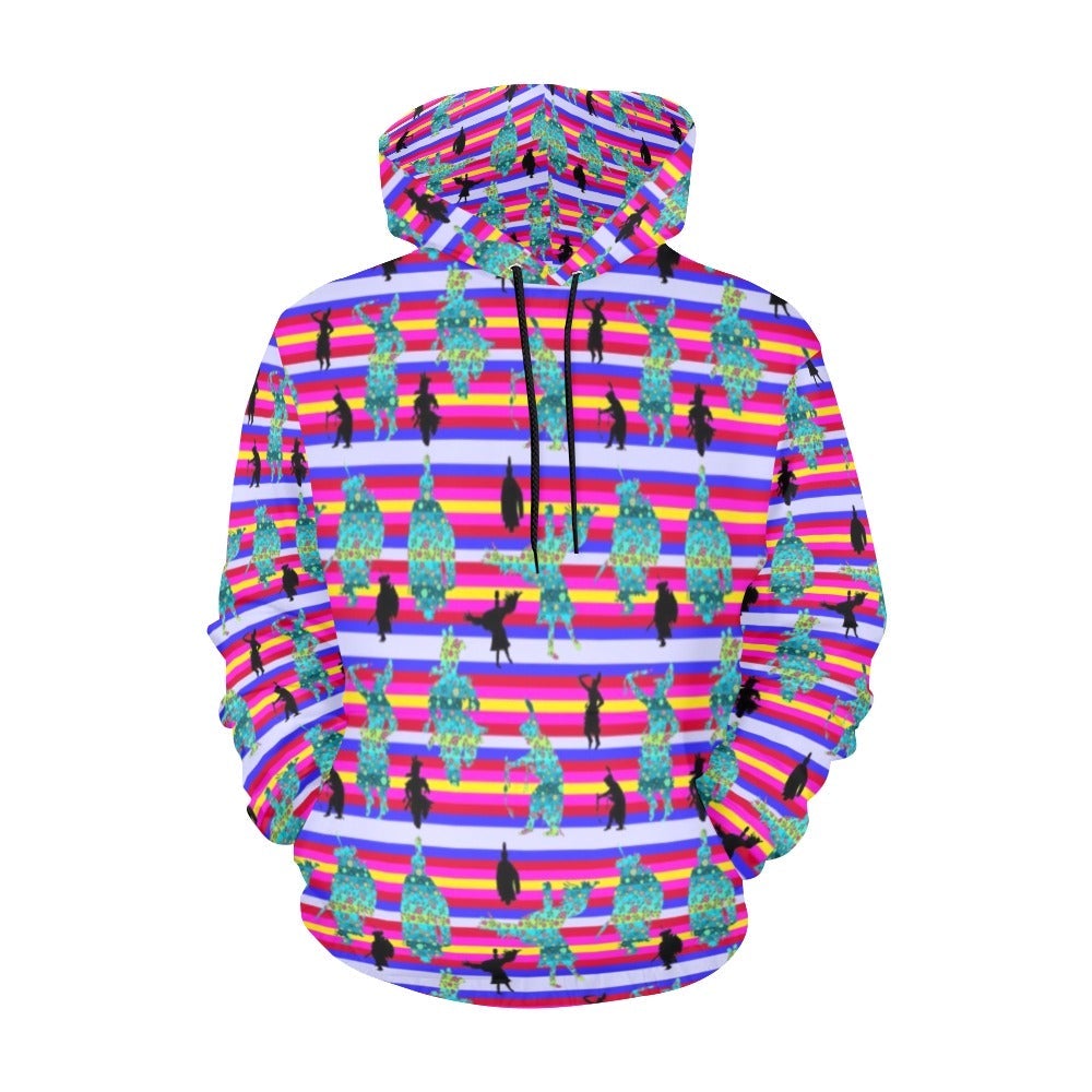 Dancers Sky Dance All Over Print Hoodie for Men (USA Size) (Model H13) All Over Print Hoodie for Men (H13) e-joyer 