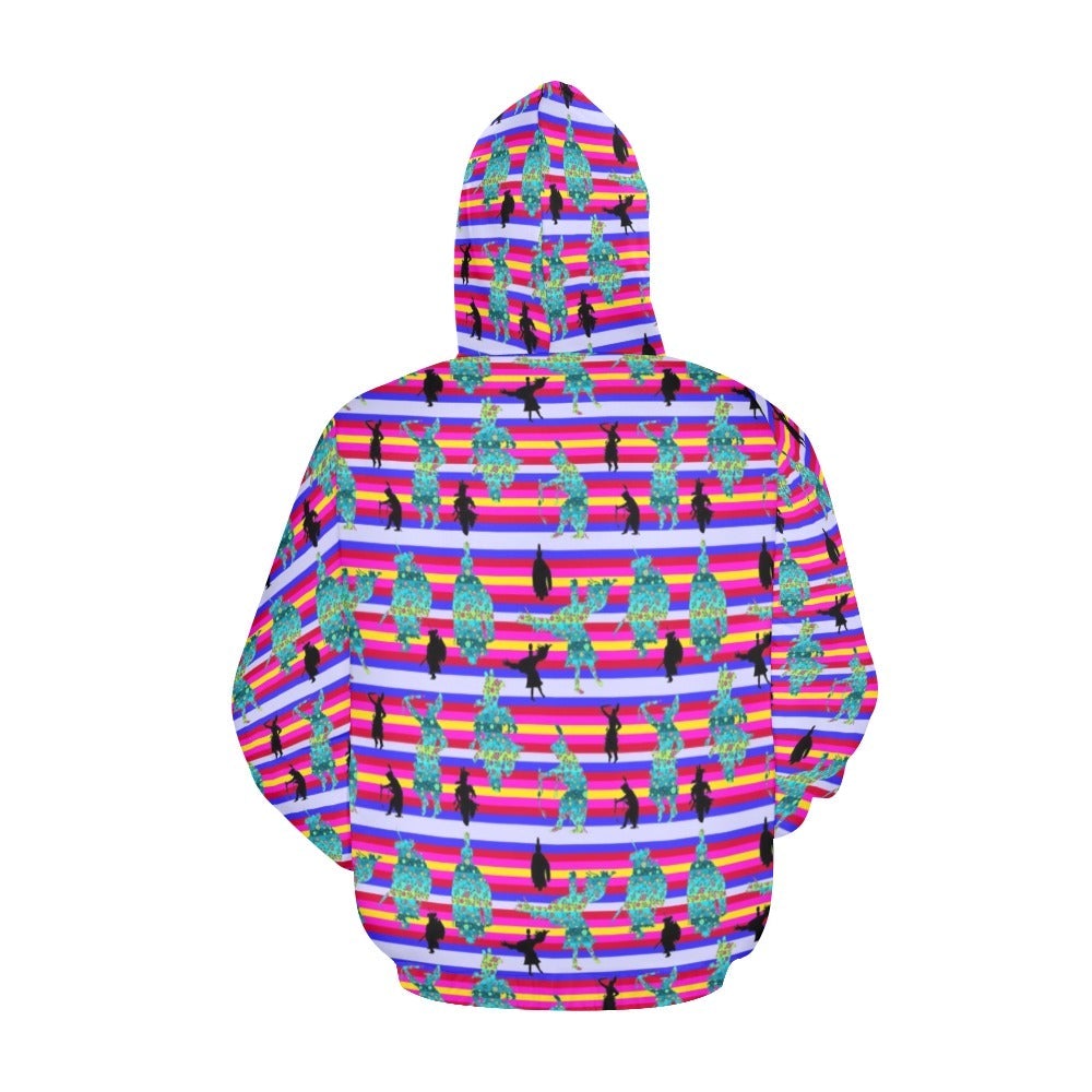 Dancers Sky Dance All Over Print Hoodie for Men (USA Size) (Model H13) All Over Print Hoodie for Men (H13) e-joyer 