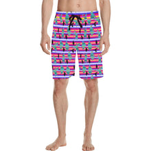 Load image into Gallery viewer, Dancers Sky Dance Men&#39;s All Over Print Casual Shorts (Model L23) short e-joyer 
