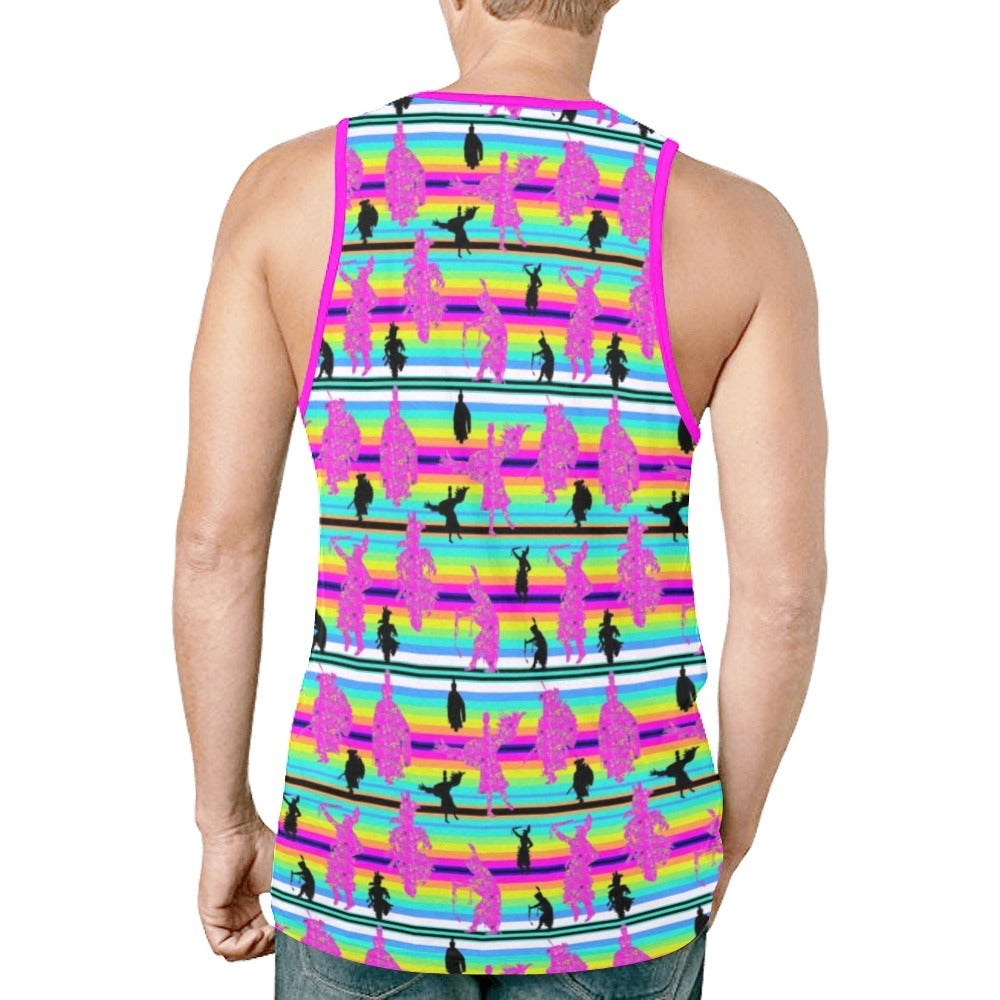 Dancers Sunset Contest New All Over Print Tank Top for Men (Model T46) tank top e-joyer 