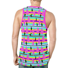 Load image into Gallery viewer, Dancers Sunset Contest New All Over Print Tank Top for Men (Model T46) tank top e-joyer 
