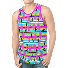 Load image into Gallery viewer, Dancers Sunset Contest New All Over Print Tank Top for Men (Model T46) tank top e-joyer 
