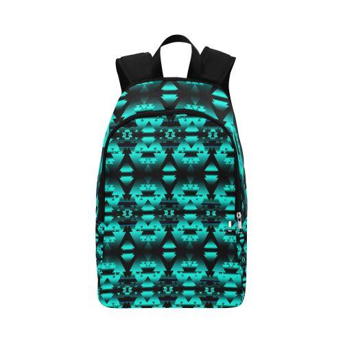 Dark Deep Lake Winter Camp Backpack by 49 Dzine
