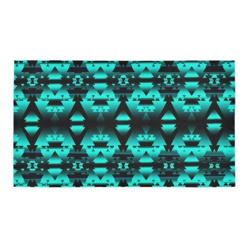 Dark-Deep Lake-Winter-Camp Bath Rug 16''x 28'' Bath Rug 16''x 28'' e-joyer 