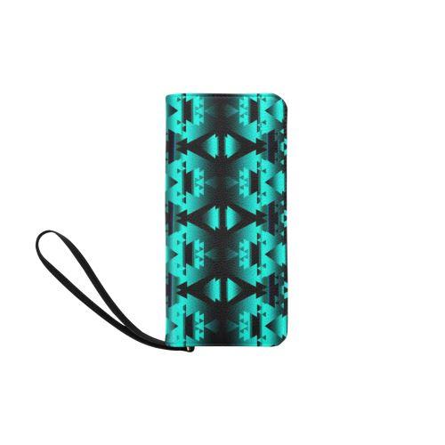 Dark Deep Lake Winter Camp Clutch – Small Purse by 49 Dzine