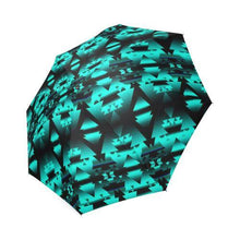 Load image into Gallery viewer, Dark-Deep Lake-Winter-Camp Foldable Umbrella Foldable Umbrella e-joyer 
