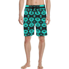 Load image into Gallery viewer, Dark Deep Lake Winter Camp Men&#39;s All Over Print Casual Shorts (Model L23) Men&#39;s Casual Shorts (L23) e-joyer 
