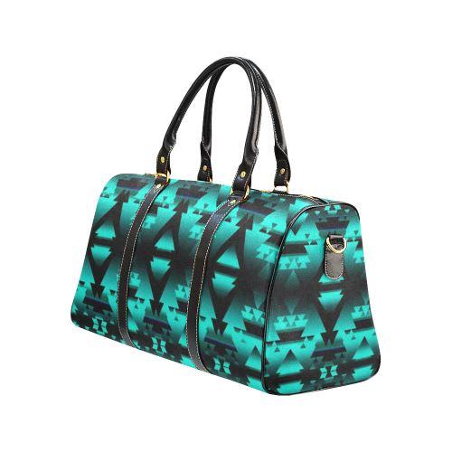 Dark-Deep Lake-Winter-Camp New Waterproof Travel Bag/Small (Model 1639) Waterproof Travel Bags (1639) e-joyer 