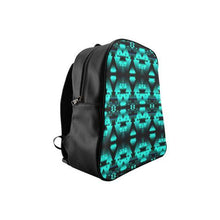 Load image into Gallery viewer, Dark-Deep Lake-Winter-Camp School Backpack (Model 1601)(Small) School Backpacks/Small (1601) e-joyer 
